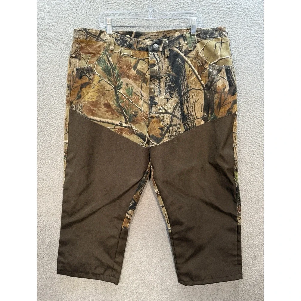 Wrangler Jeans Mens 44x25 Camouflage Pro Gear Brush Guard Realtree AP HD Camo *‎